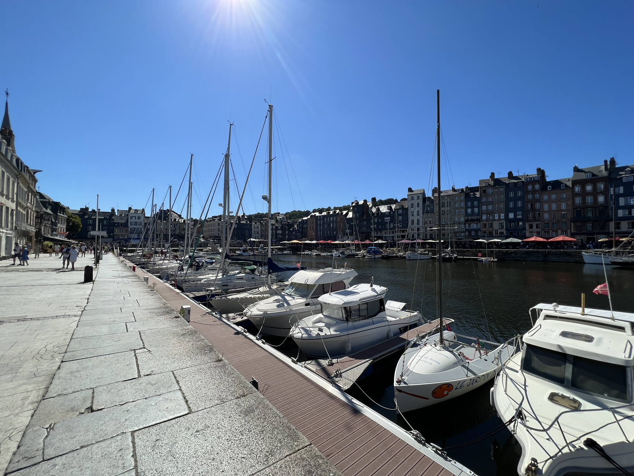 Honfleur visitata durante un viaggio on the road tra normandia e bretagna