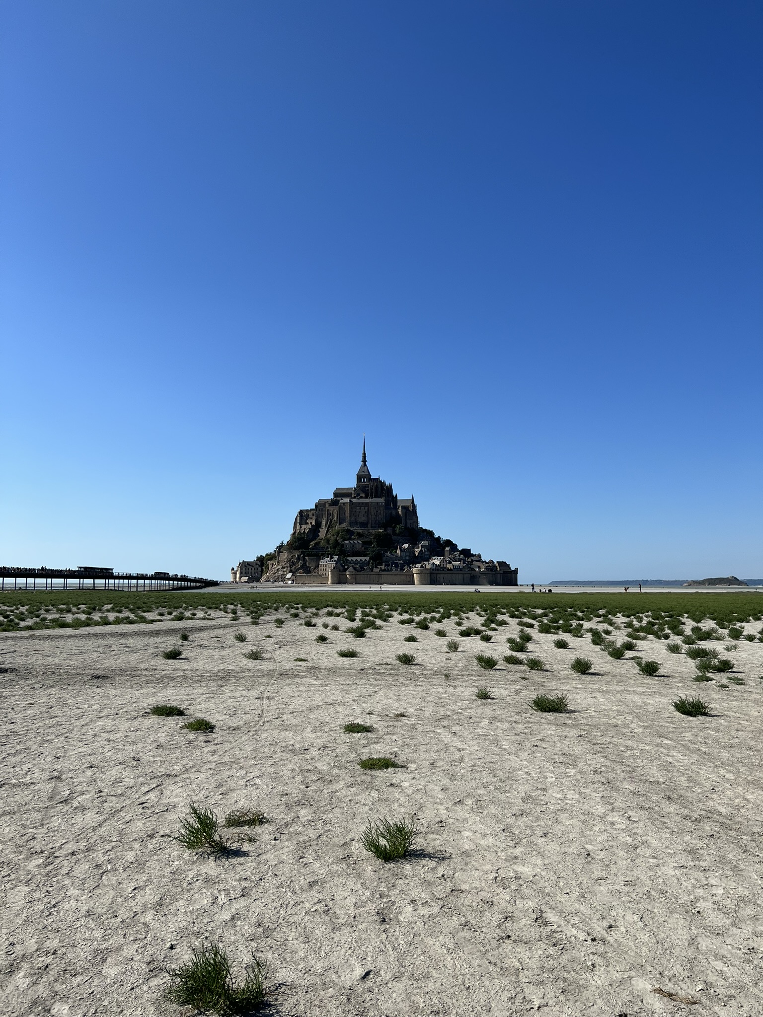 Mont Saint Michel durante un on the road tra normandia e bretagna