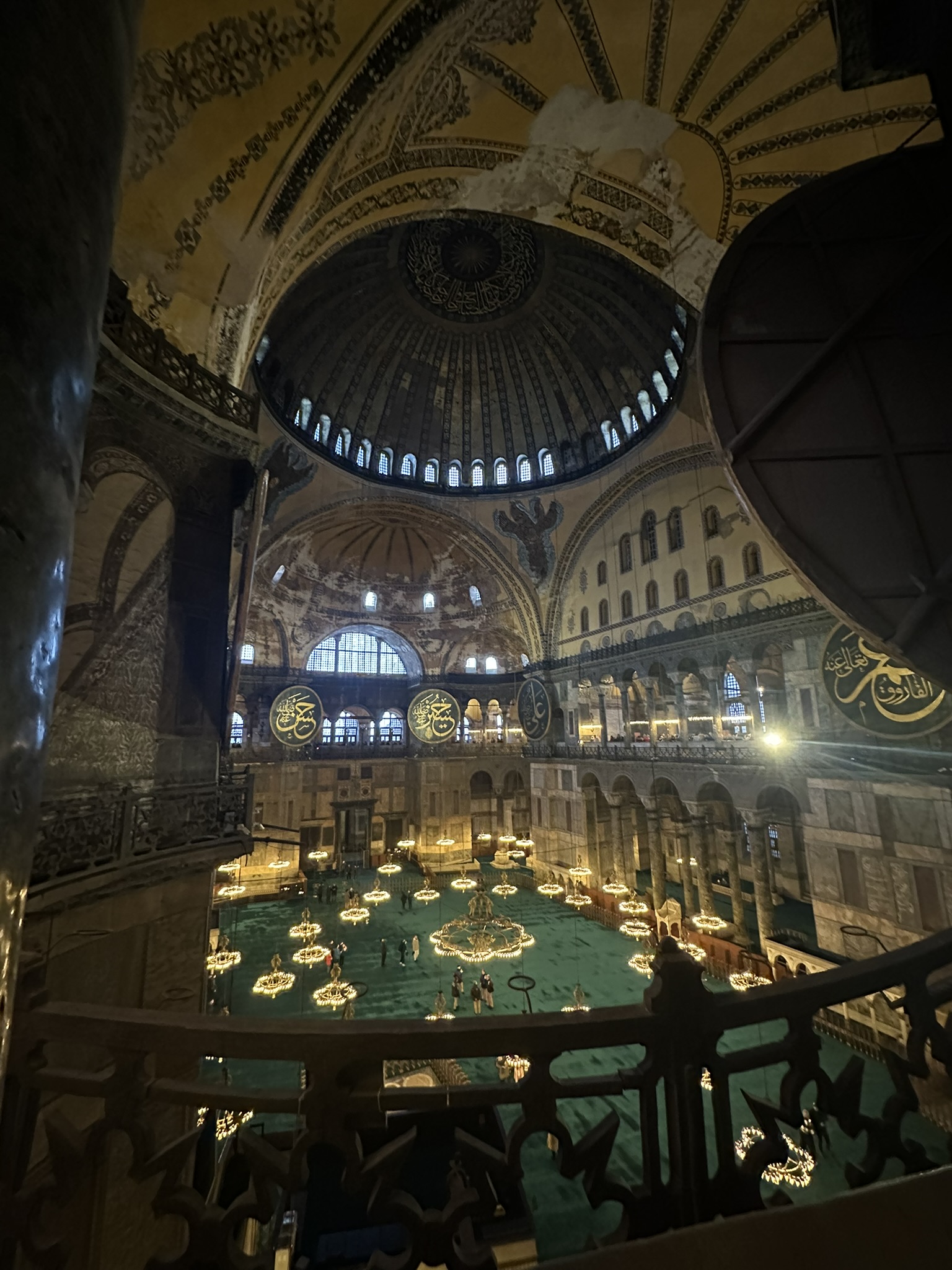 Interno della Basilica di Santa Sofia