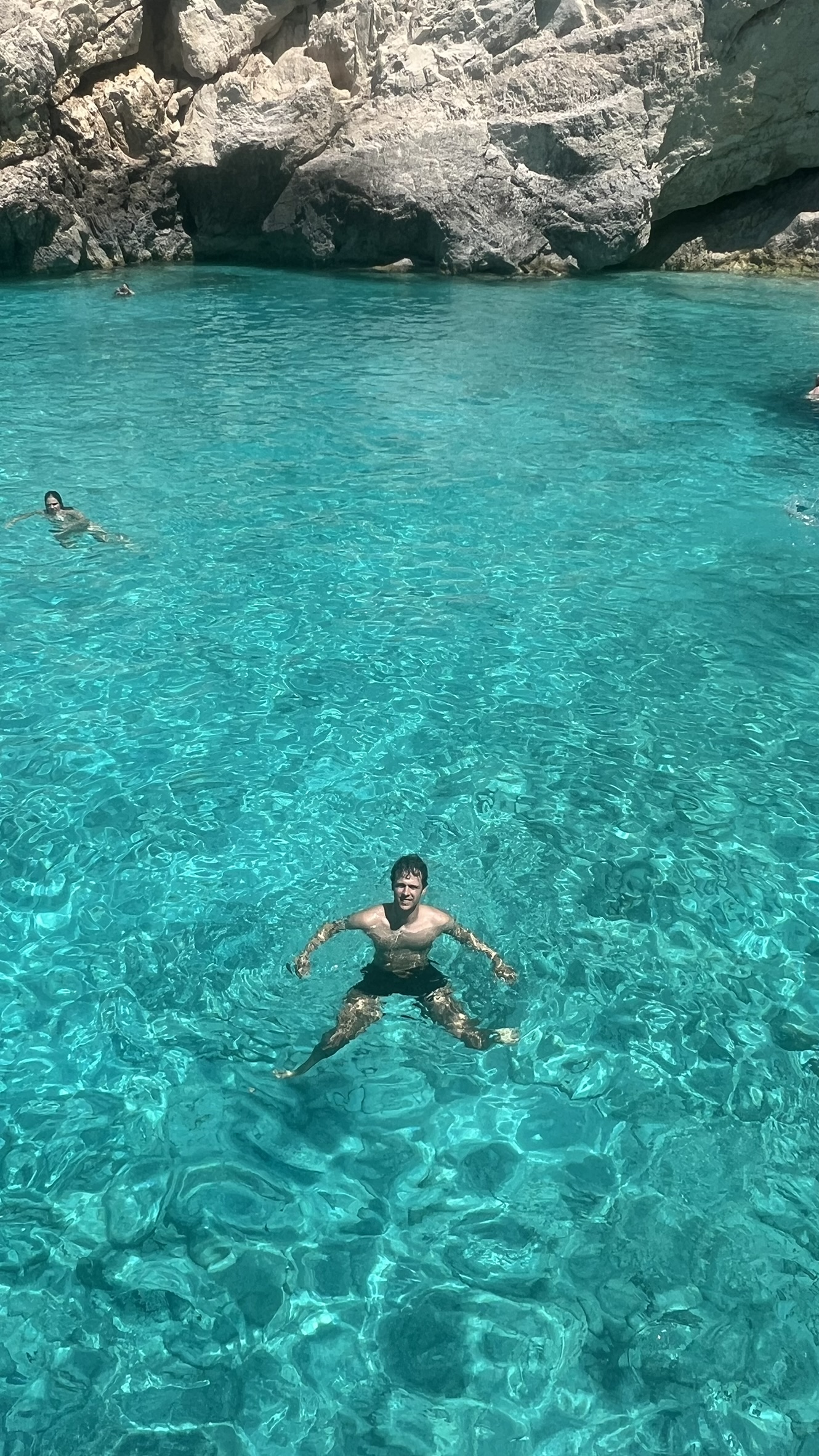 White Beach Zante dalla barca
