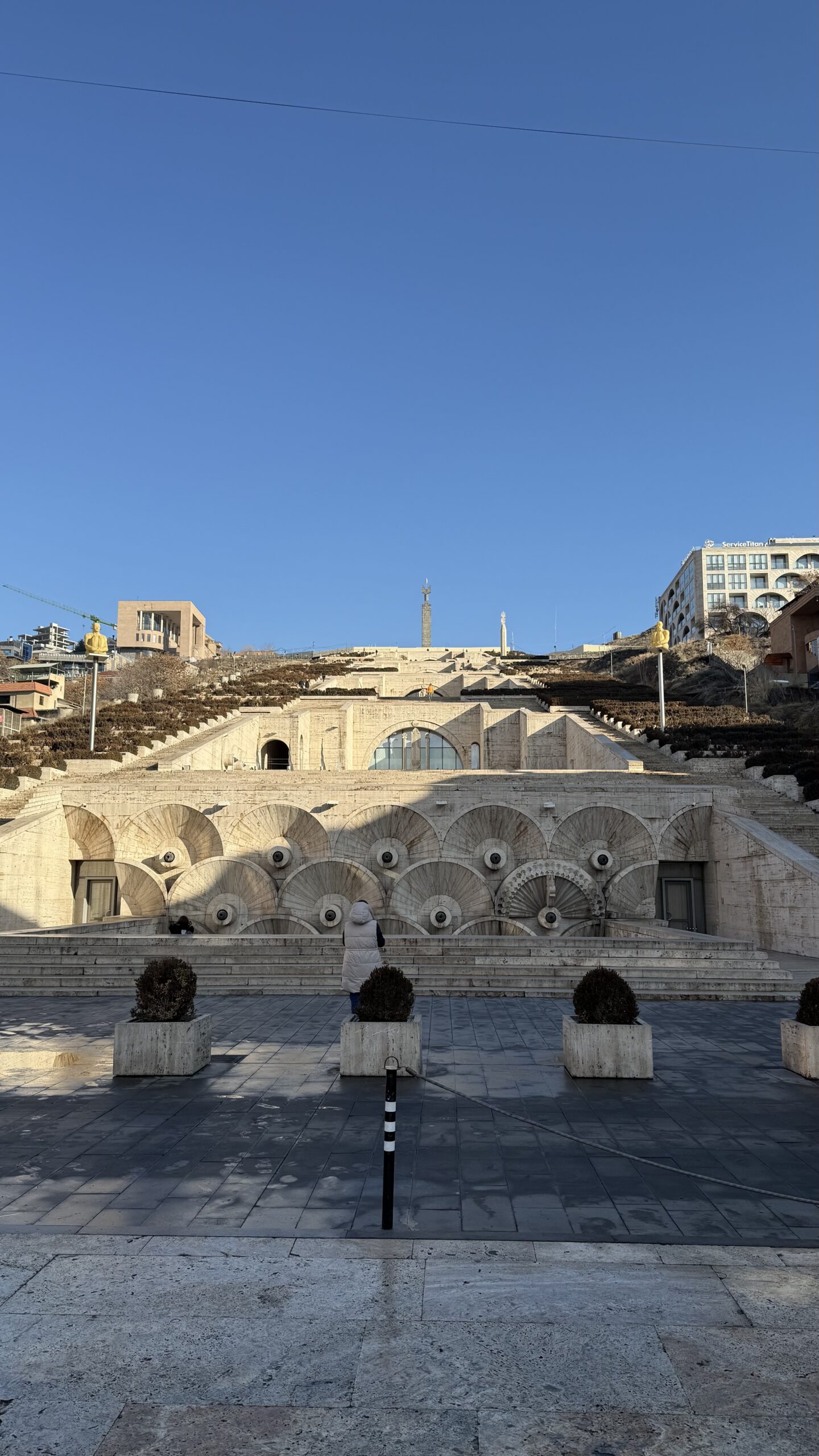 La Cascade in Armenia a febbraio 2026
