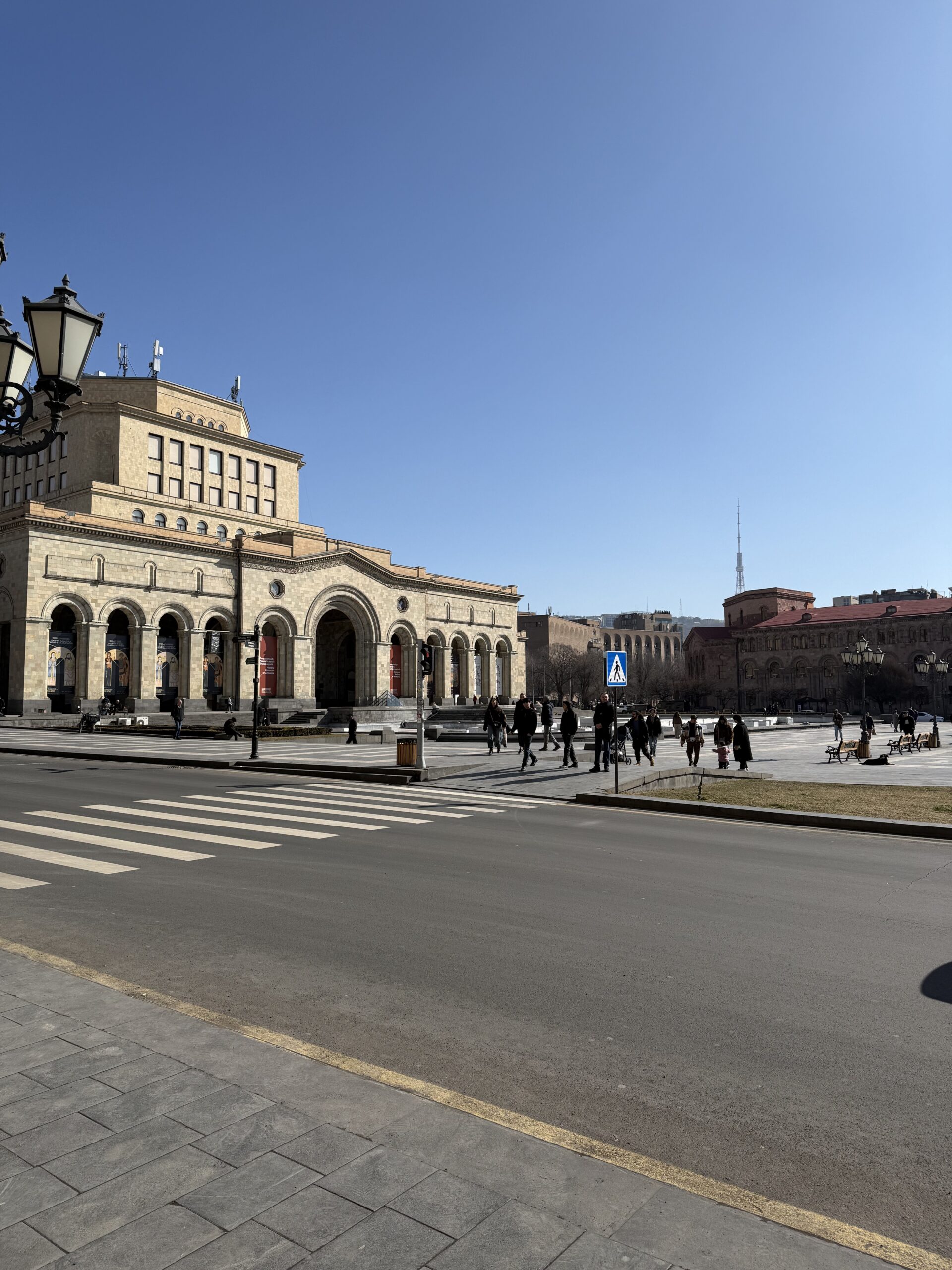 Piazza della Repubblica a Yerevan